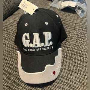Unisex Adult God Answers Prayers G.A.P. Cap Baseball Cap Hat New With Tags